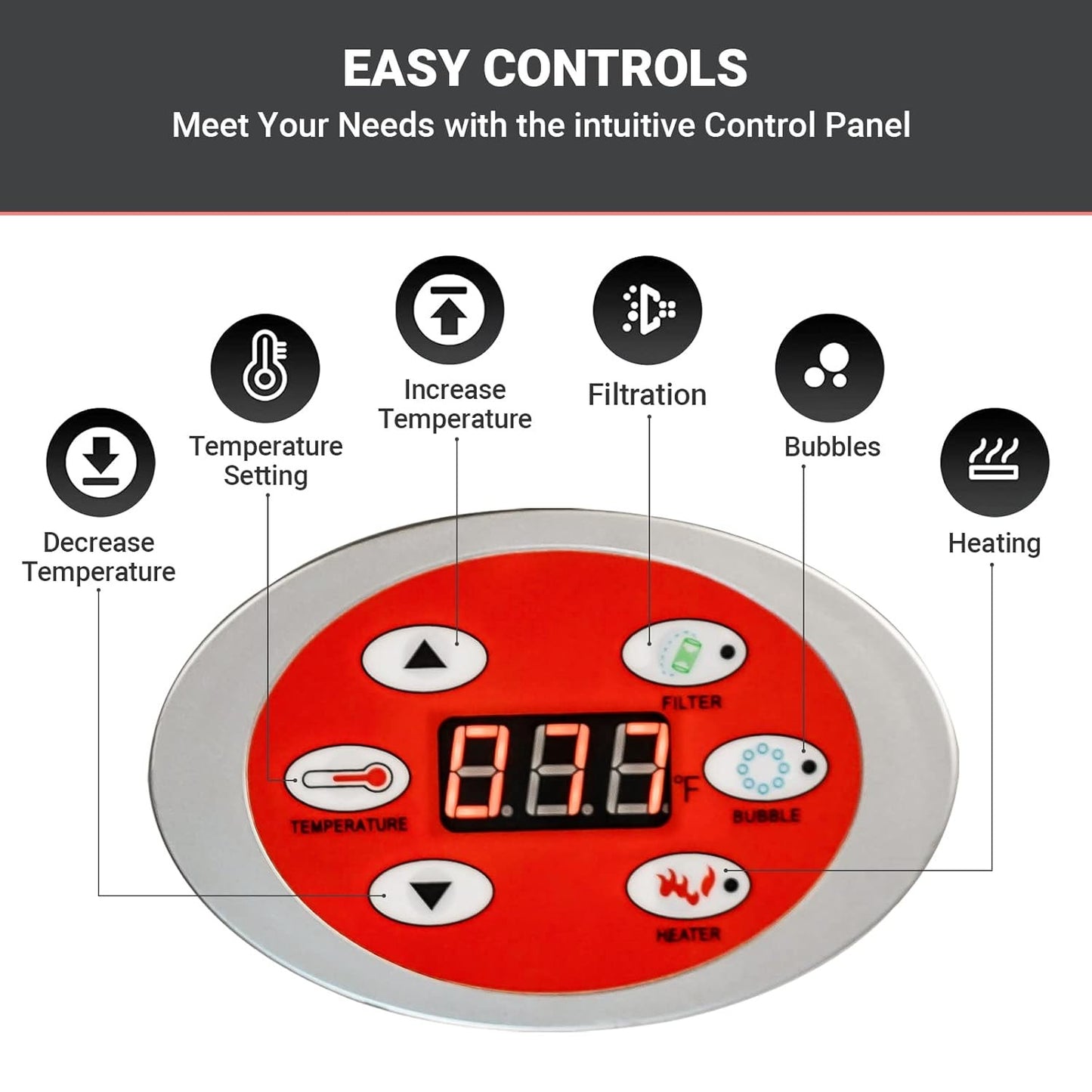 Velura™ Premium 4-Person Inflatable Spa Jacuzzi (Copy)