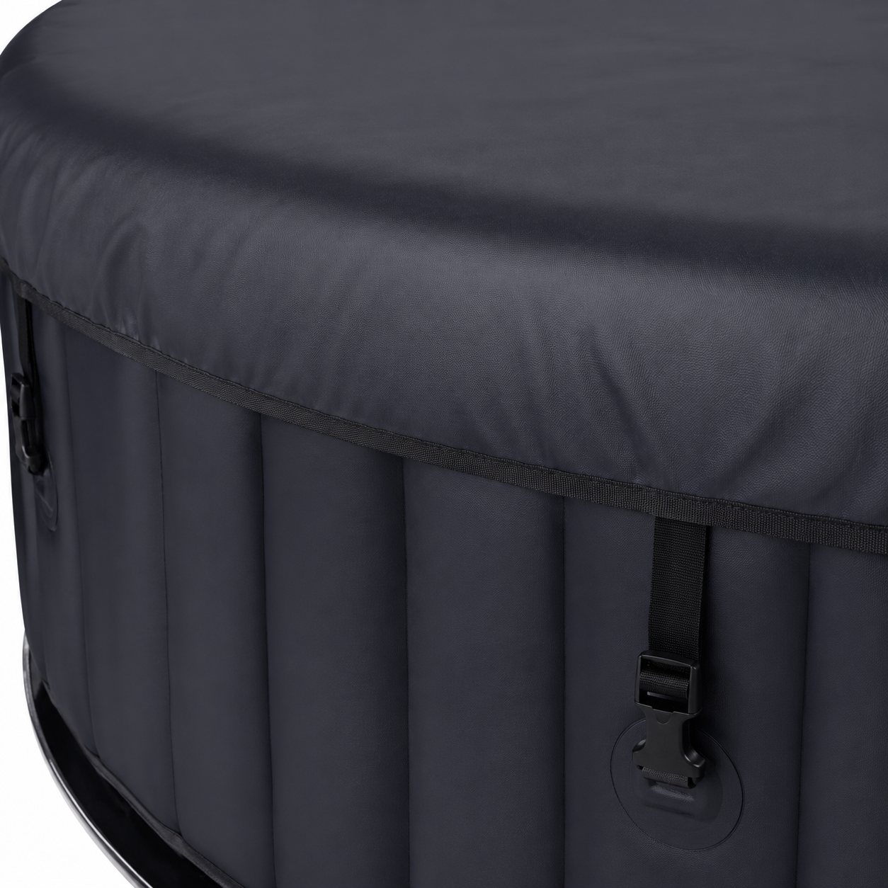 Close-up detail of AURORA Luxury Inflatable Spa premium materials and spa design