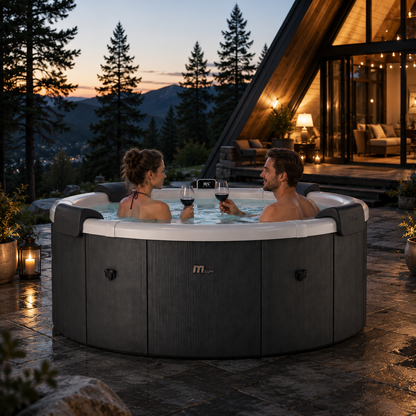 DENVER Luxury Frame Spa in modern luxury outdoor living setting